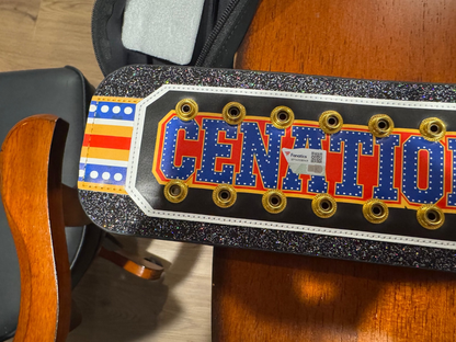 John Cena WWE Signed Farewell Wrestlemania Championship Belt Fanatics Auto /25