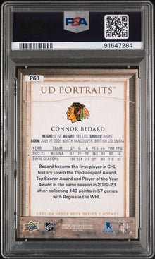 2023-24 Upper Deck Series 2 - Ud Portraits Connor Bedard #P60 (RC)