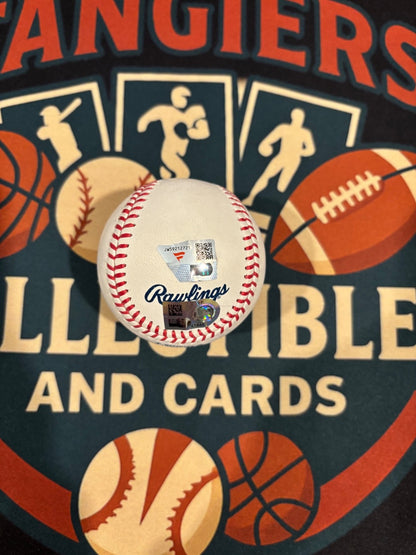 2025 Fanatics Under Wraps Guardians TANNER BIBEE Signed Auto Baseball w/COA