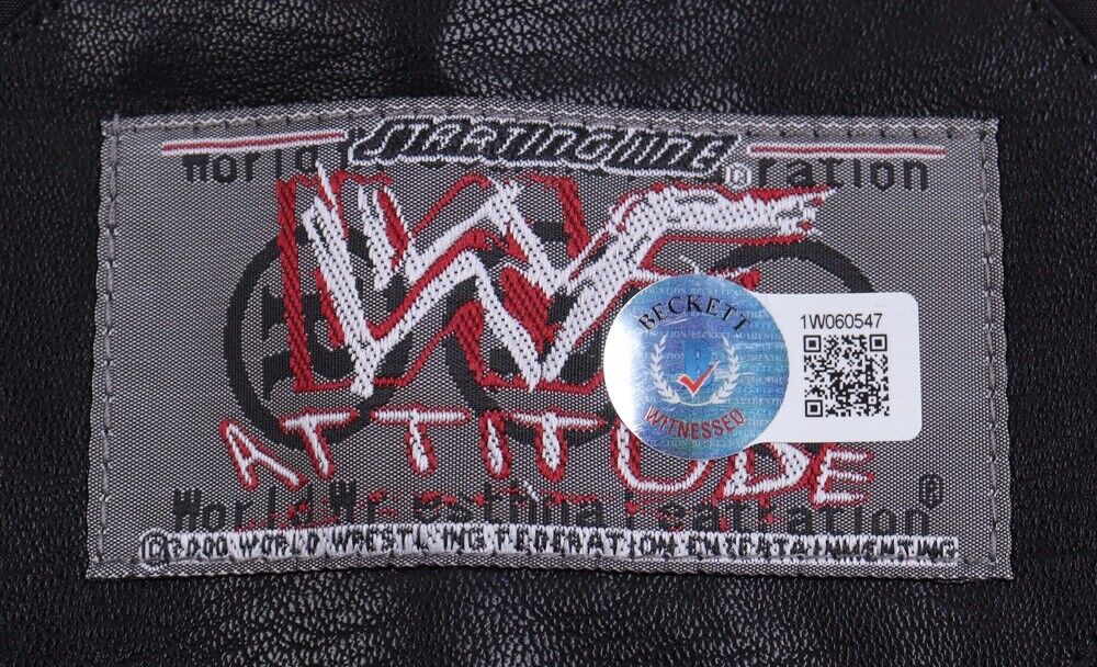 Stone Cold Steve Austin Signed WWF Skull Vest Beckett Authentic