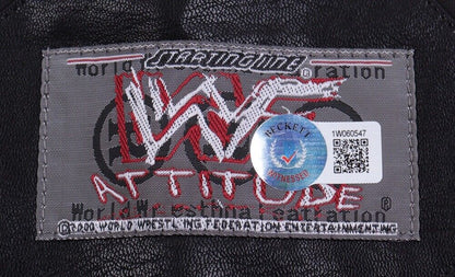 Stone Cold Steve Austin Signed WWF Skull Vest Beckett Authentic