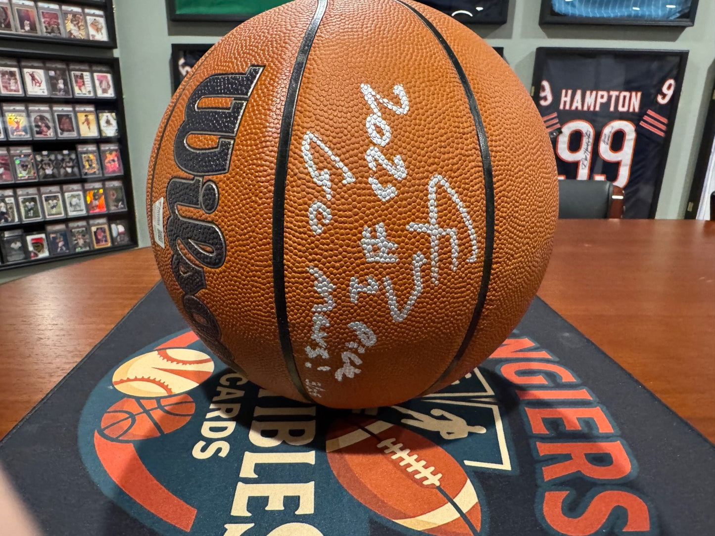 Cooper Flagg Signed Official Game Ball “2025 #1 Pick” / “Go Mavs!” Fanatics /25