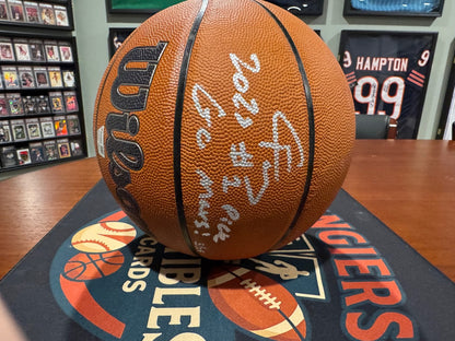 Cooper Flagg Signed Official Game Ball “2025 #1 Pick” / “Go Mavs!” Fanatics /25