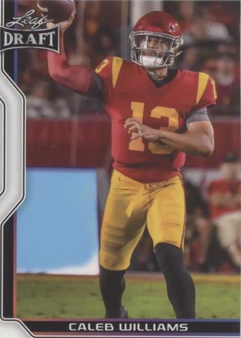 2023 Leaf Draft - V1 Caleb Williams #B1-2 (RC) ISA GEM MT 10