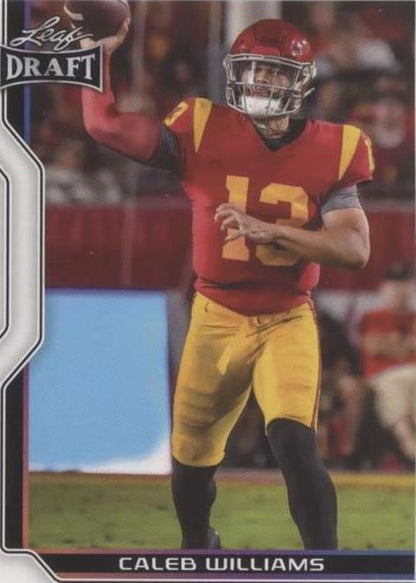 2023 Leaf Draft - V1 Caleb Williams #B1-2 (RC) ISA GEM MT 10
